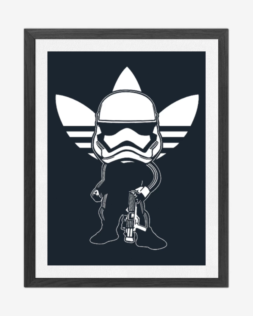 Cuadro decorativo Azul Marino de Russian Trooper