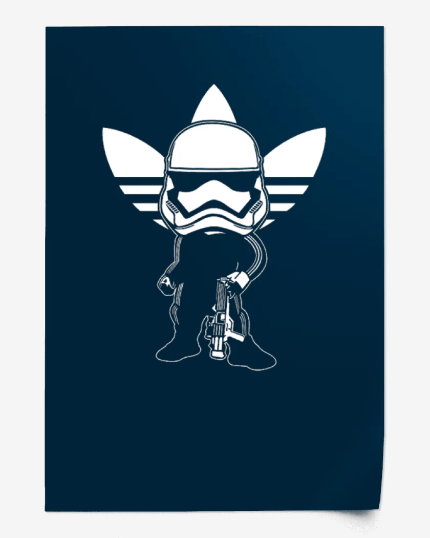 Print Russian Trooper