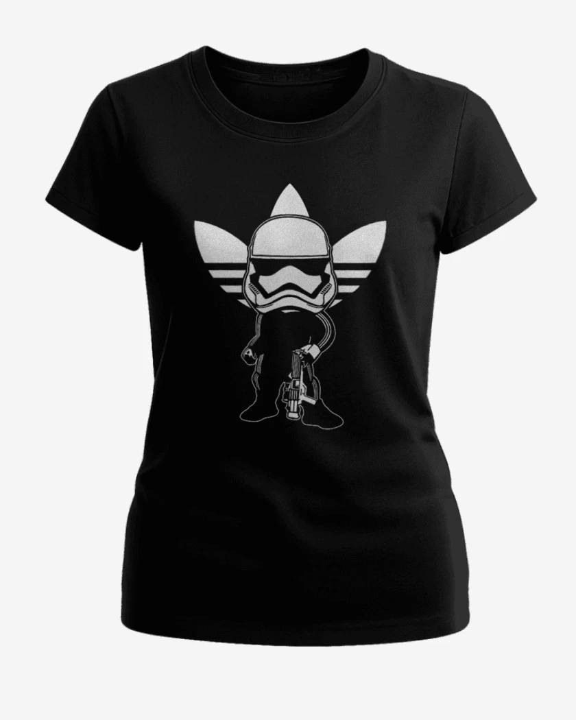 Polera de Mujer Negro de Russian Trooper