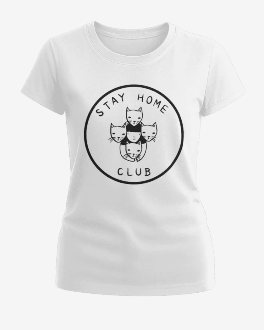 Polera de Mujer Blanco de Casa gato-club