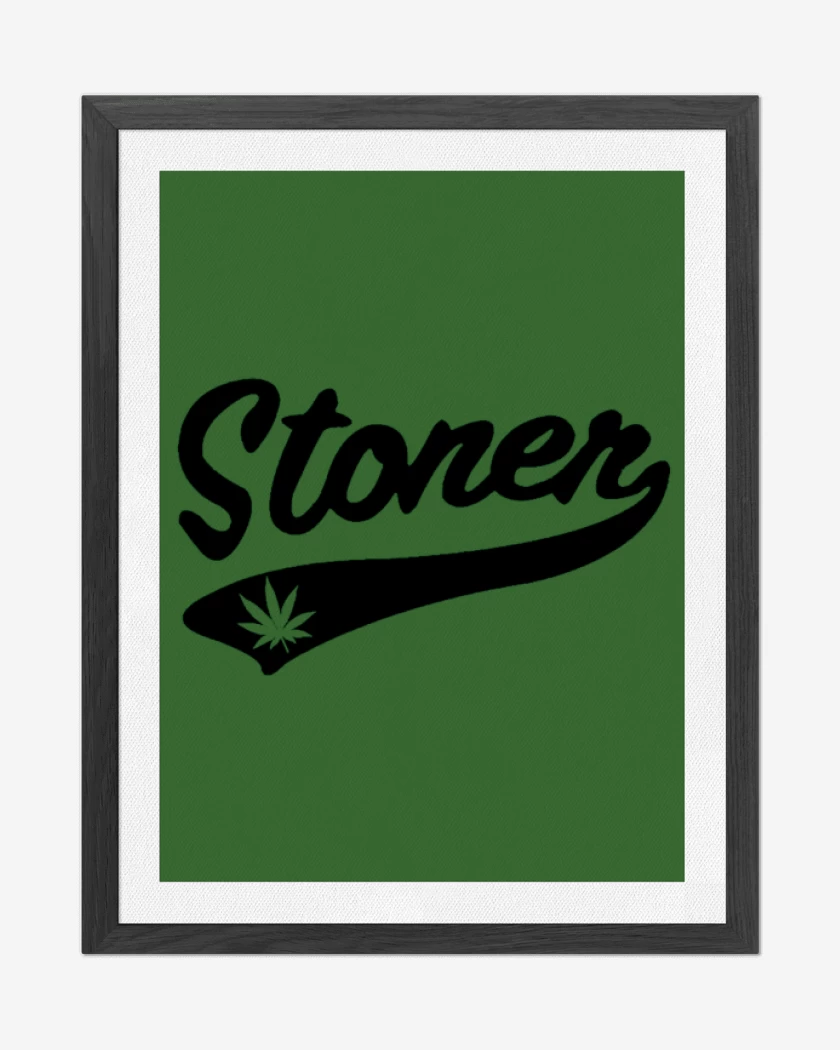 Cuadro decorativo Verde jade de Stoner