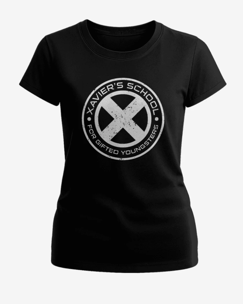 Polera de Mujer Negro de Xavier School