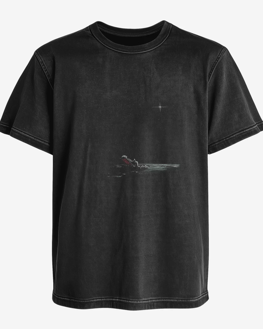 Polera desgastada Astronauta playa