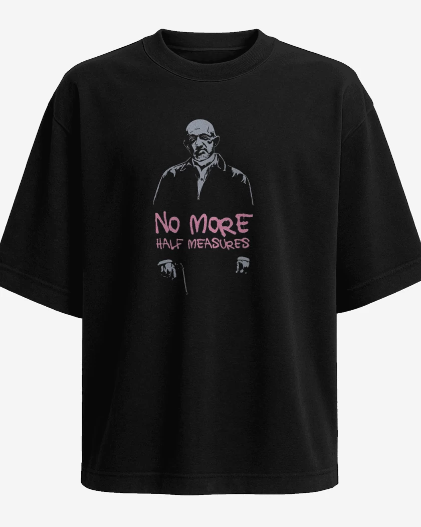 Polera Oversize Negro de Mike Breking bad