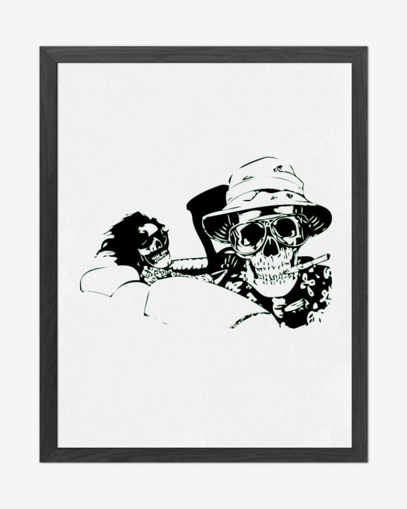 Cuadro decorativo Blanco de Fear and loathing in Las Vegas