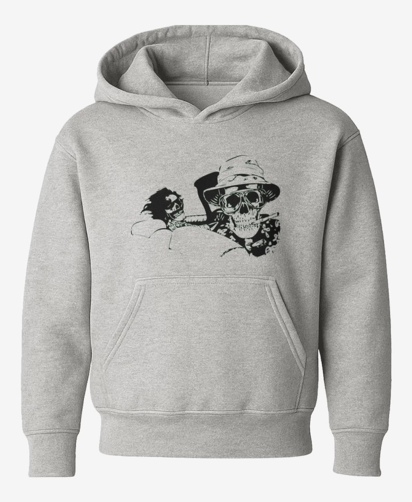 Poleron de niño Gris Melange de Fear and loathing in Las Vegas