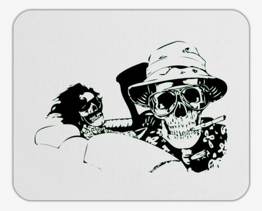 Mousepad Fear and loathing in Las Vegas