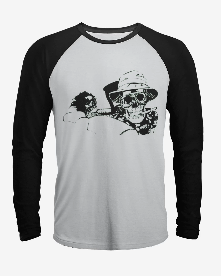 Polera Raglan Fear and loathing in Las Vegas