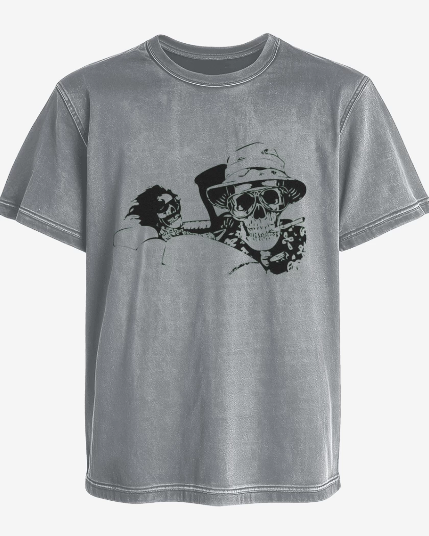 Polera desgastada Fear and loathing in Las Vegas