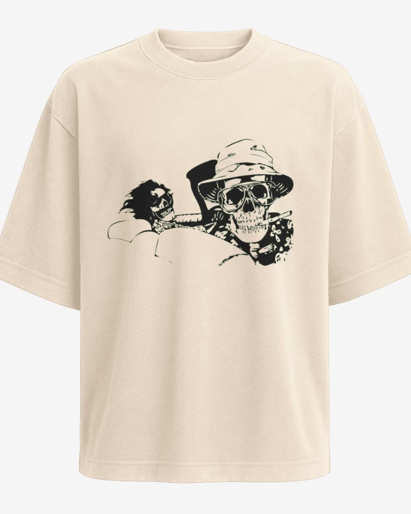 Polera Oversize Fear and loathing in Las Vegas
