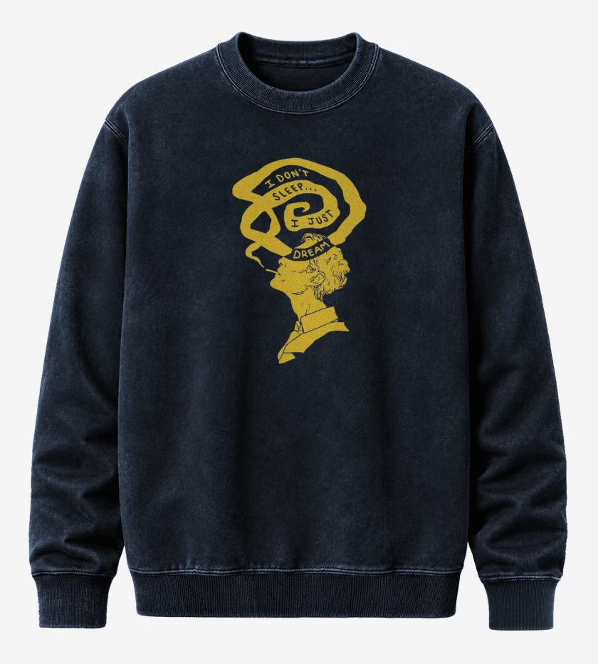 Poleron Polo Acid Wash Azul Marino de True Detective just dream