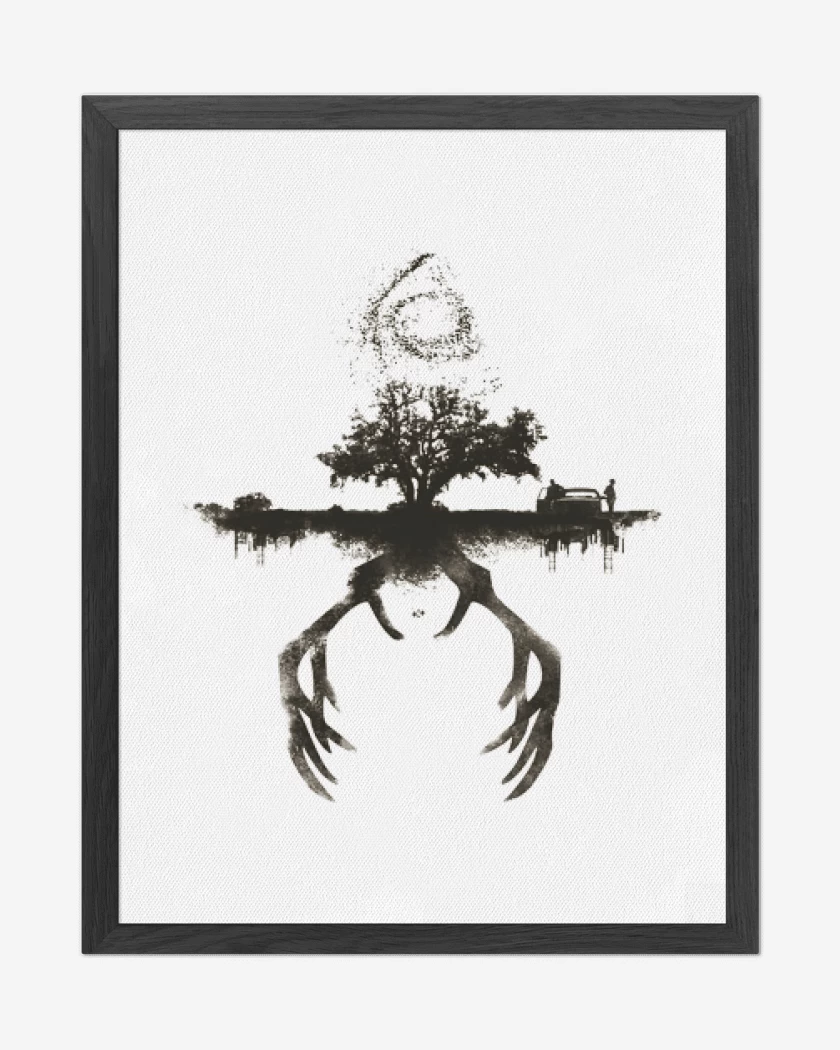 Cuadro decorativo Blanco de True Detective