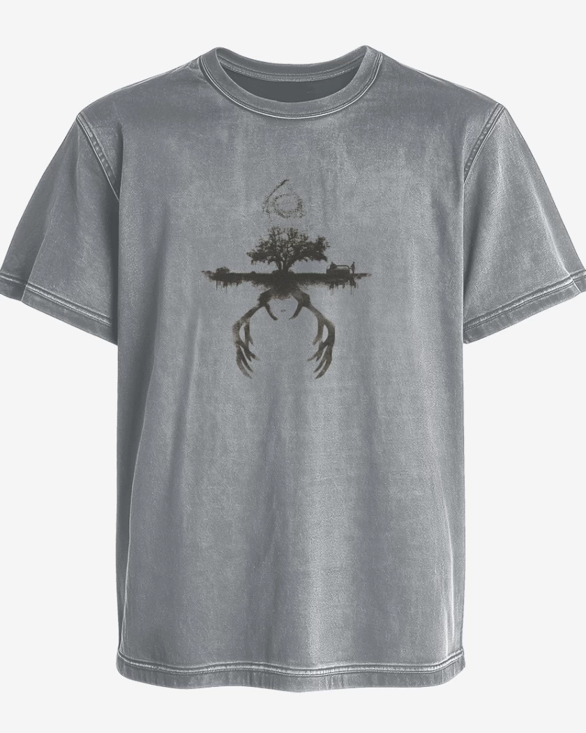 Polera desgastada True Detective