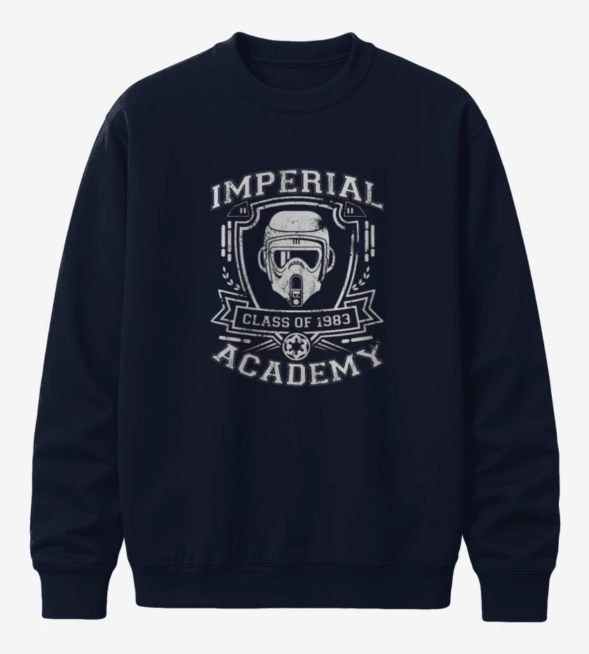 Poleron polo Azul Marino de Imperial academy