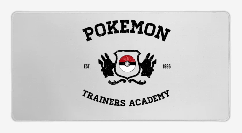 Mouse pad Gamer Blanco de Trainers Academy