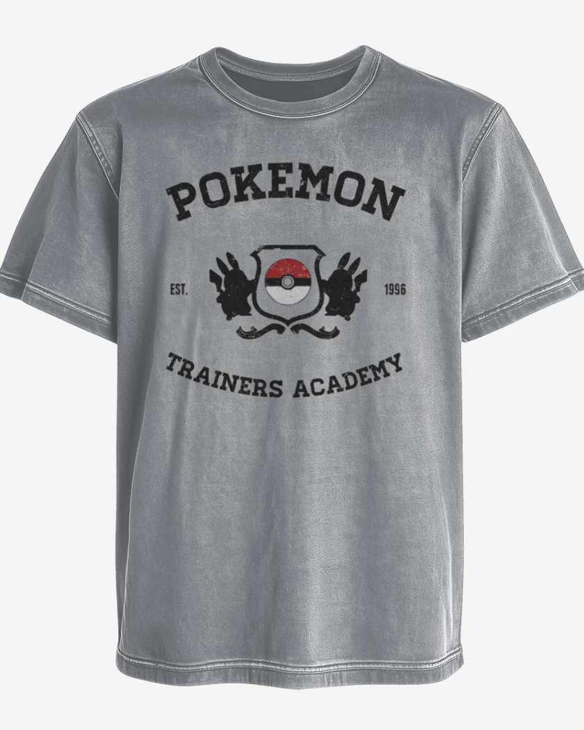 Polera desgastada Gris Melange de Trainers Academy