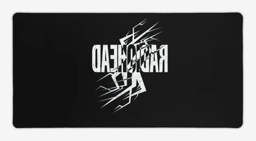 Mouse pad Gamer Negro de Radiohead II