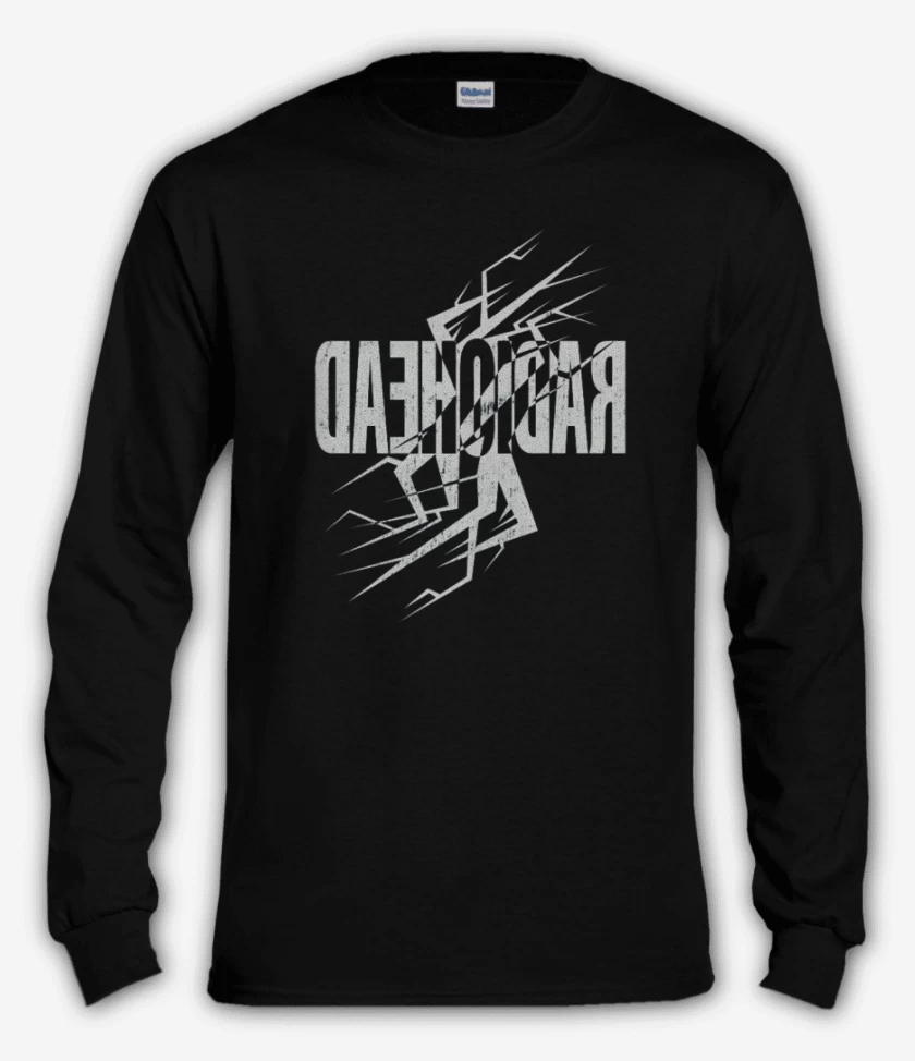 Polera manga larga Negro de Radiohead II