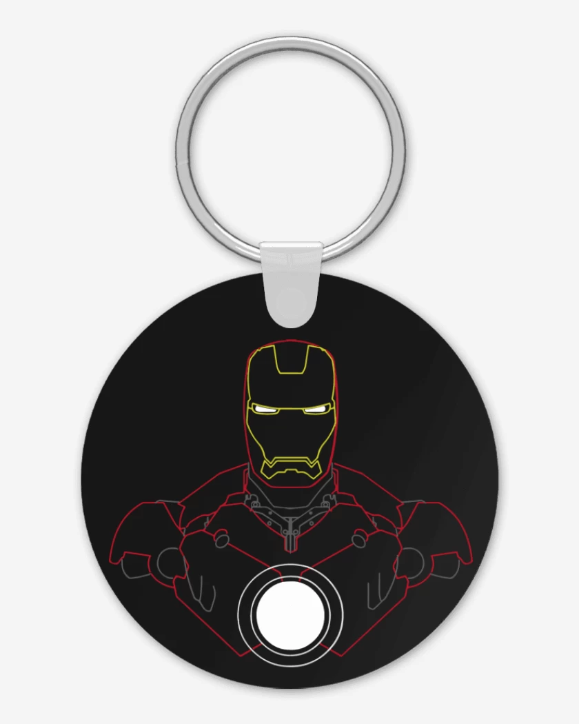 Llavero Iron Man - Neon