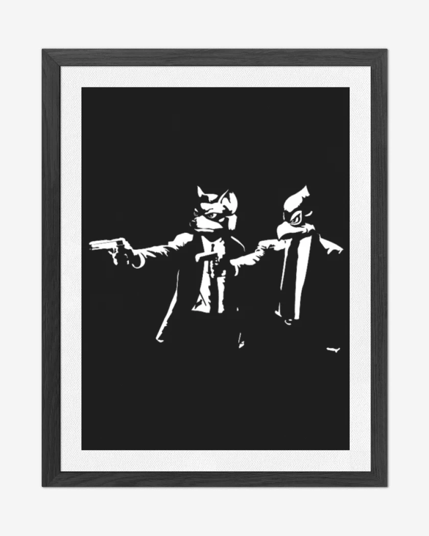 Cuadro decorativo Negro de Star fiction