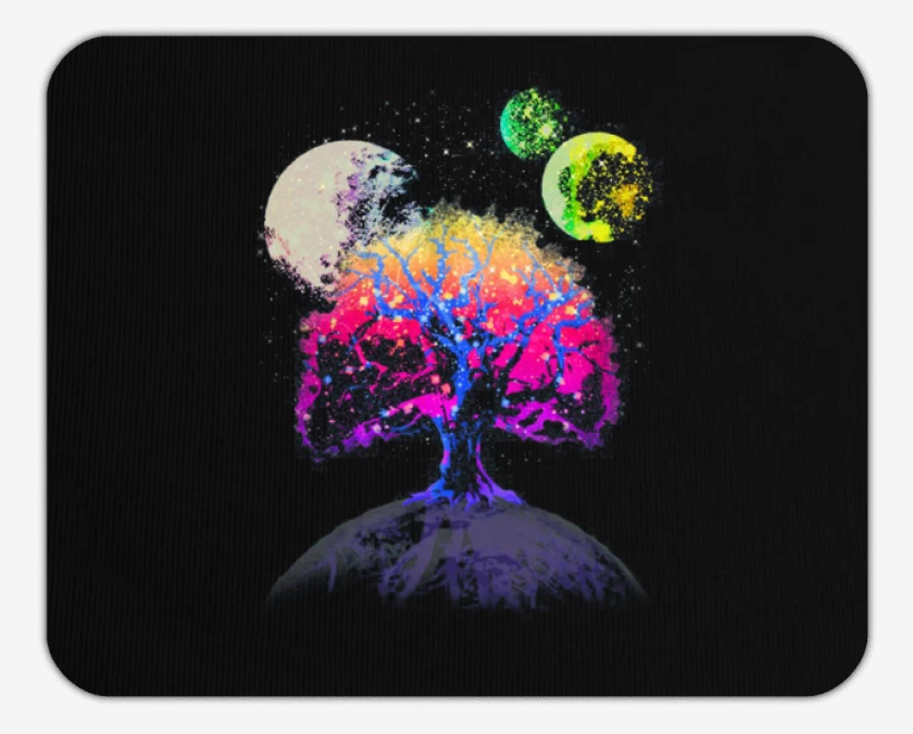 Mousepad Arbol Galactico