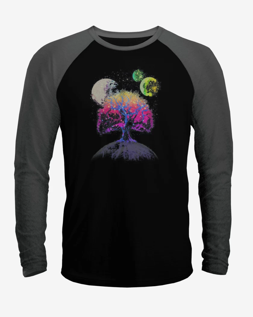 Polera Raglan Arbol Galactico