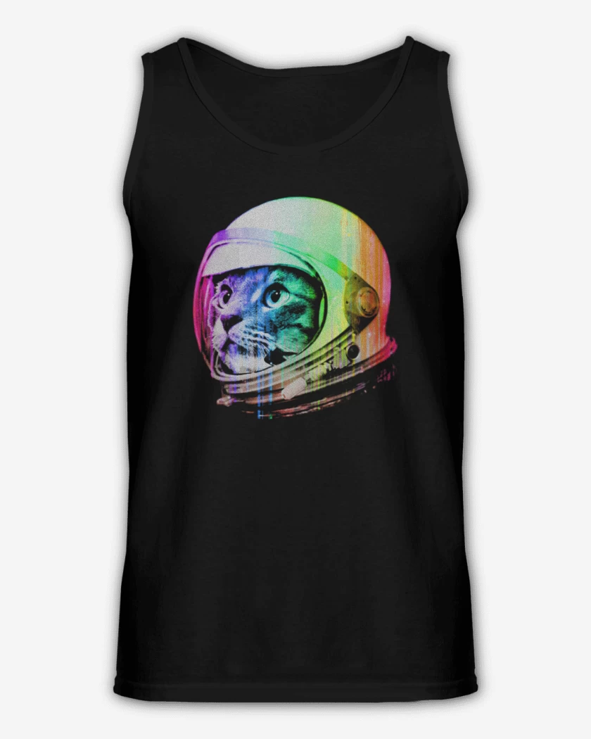 Sudadera Negro de Gatito espacio perfil