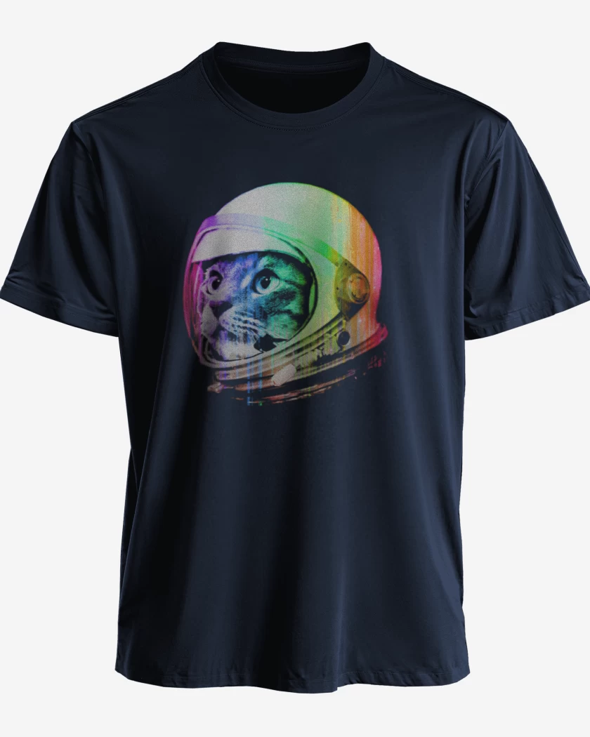 Polera Gatito espacio perfil