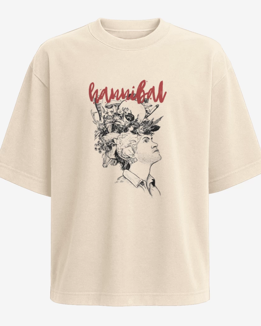 Polera Oversize Beige de Hannibal 