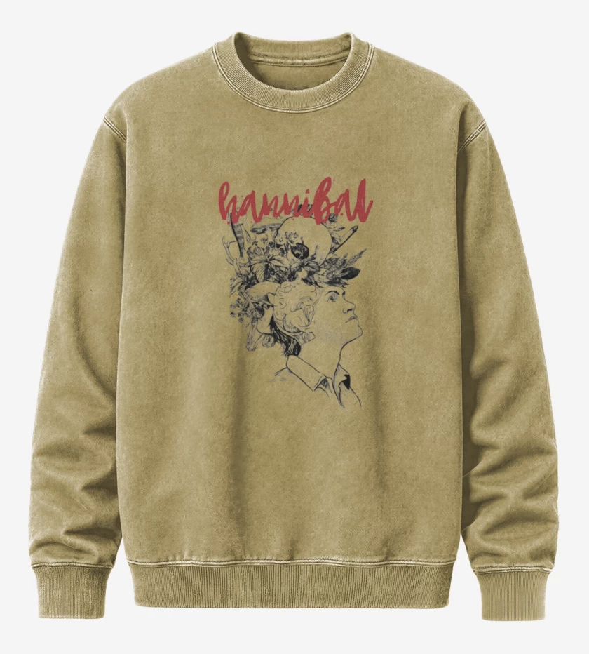 Poleron Polo Acid Wash Beige de Hannibal 