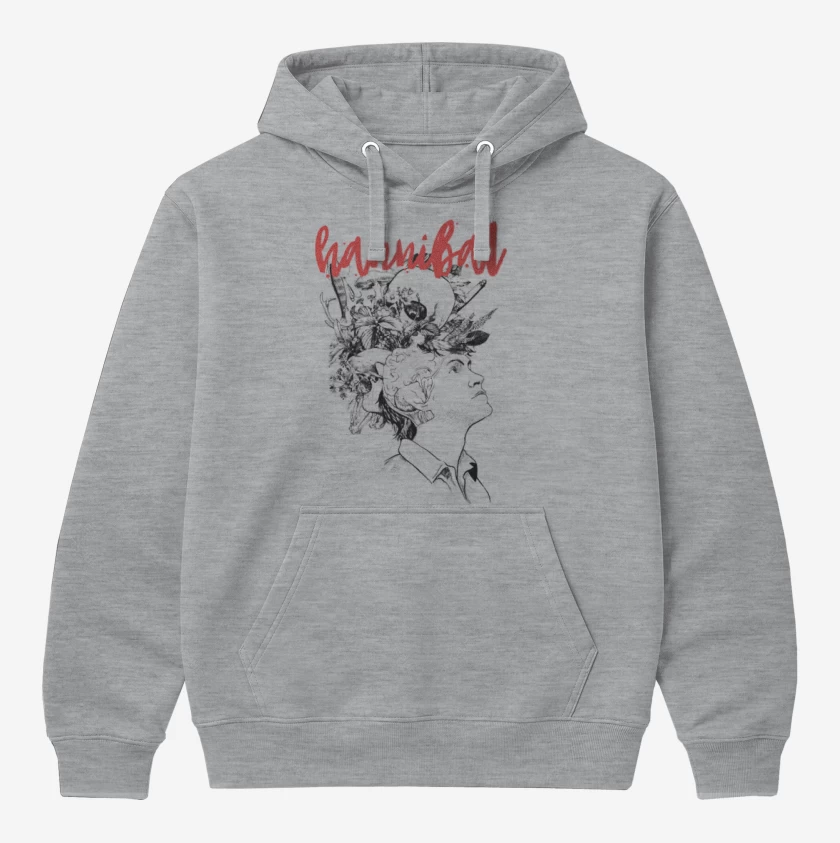 Polerón Canguro Gris Melange de Hannibal 