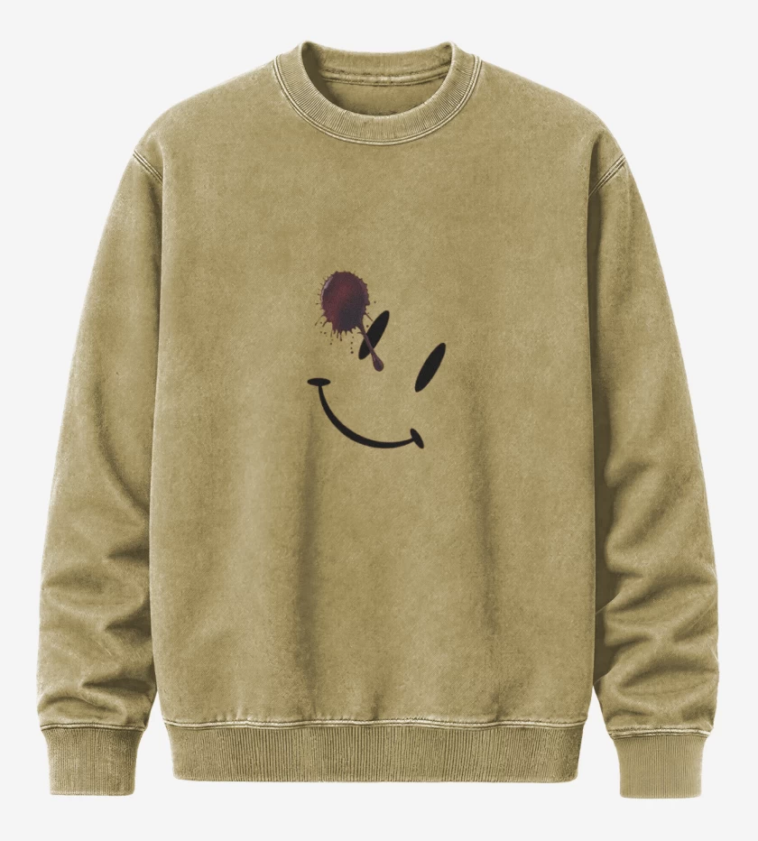 Poleron Polo Acid Wash Beige de Watchmen
