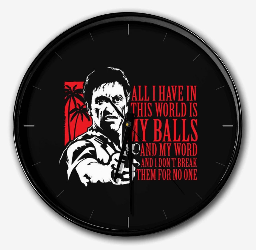 Reloj Negro de Scarface