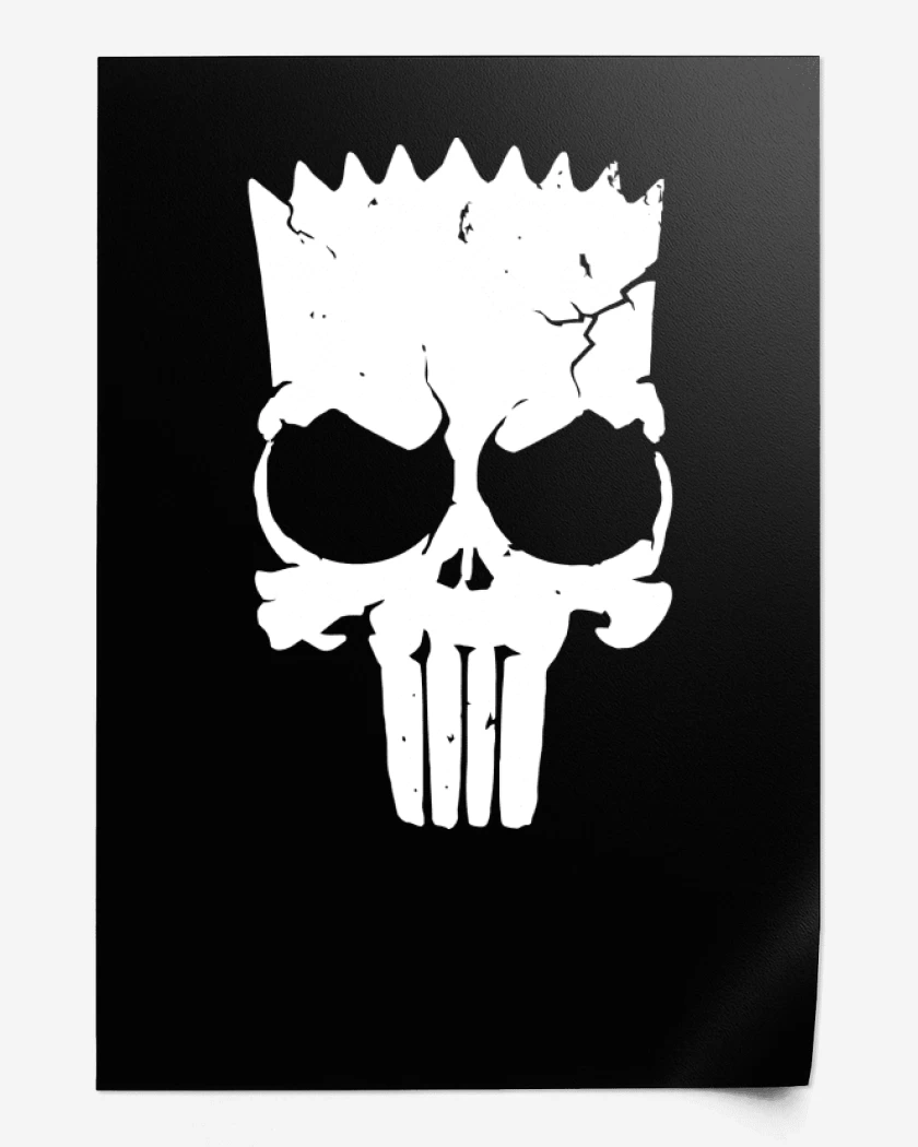 Print bart el castigador 
