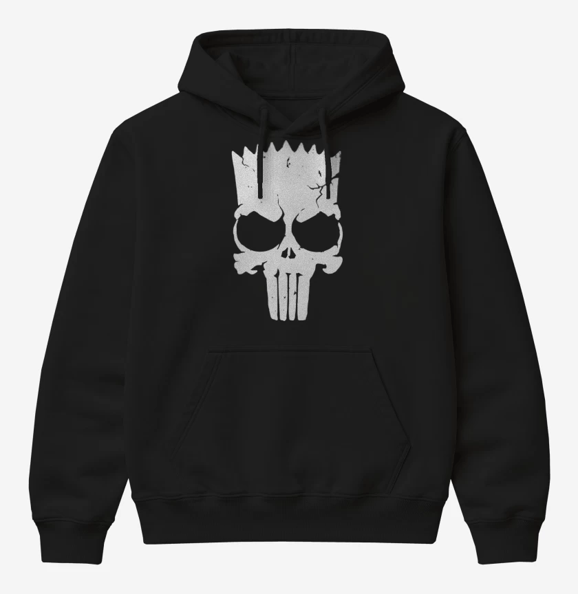 Poleron Canguro básico bart el castigador 