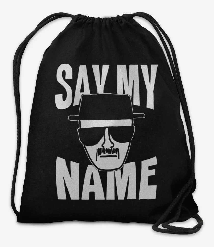 Mochila Negro de Say My Name