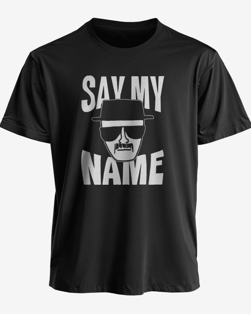 Polera premium Negro de Say My Name
