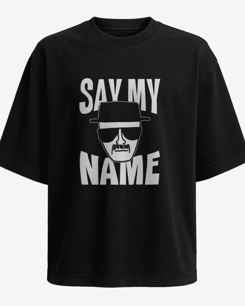 Polera Oversize Say My Name