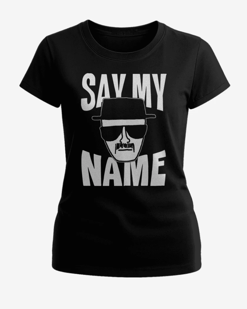Polera de Mujer Negro de Say My Name