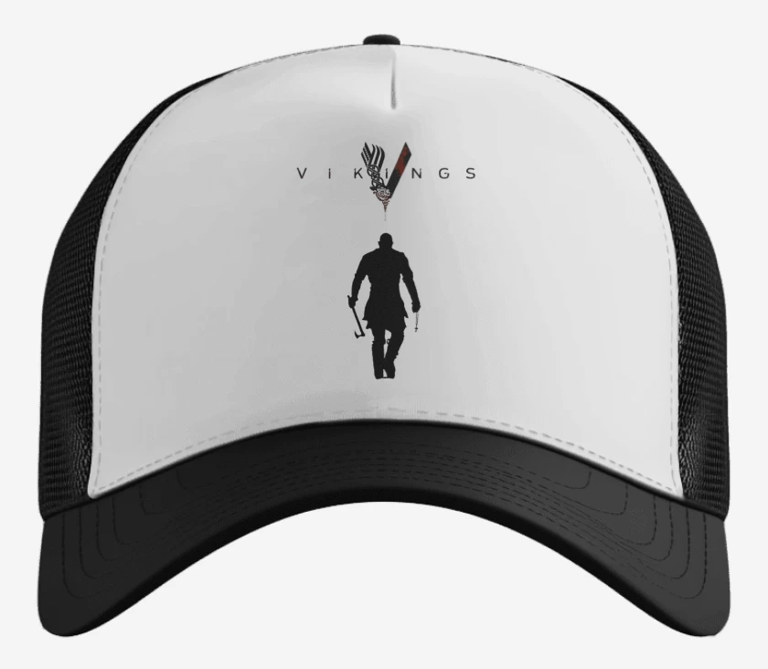 Gorro Blanco de Vikings ragnar