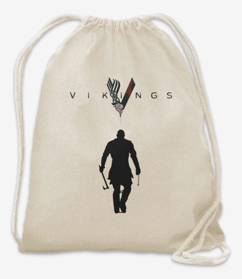 Mochila Blanco de Vikings ragnar