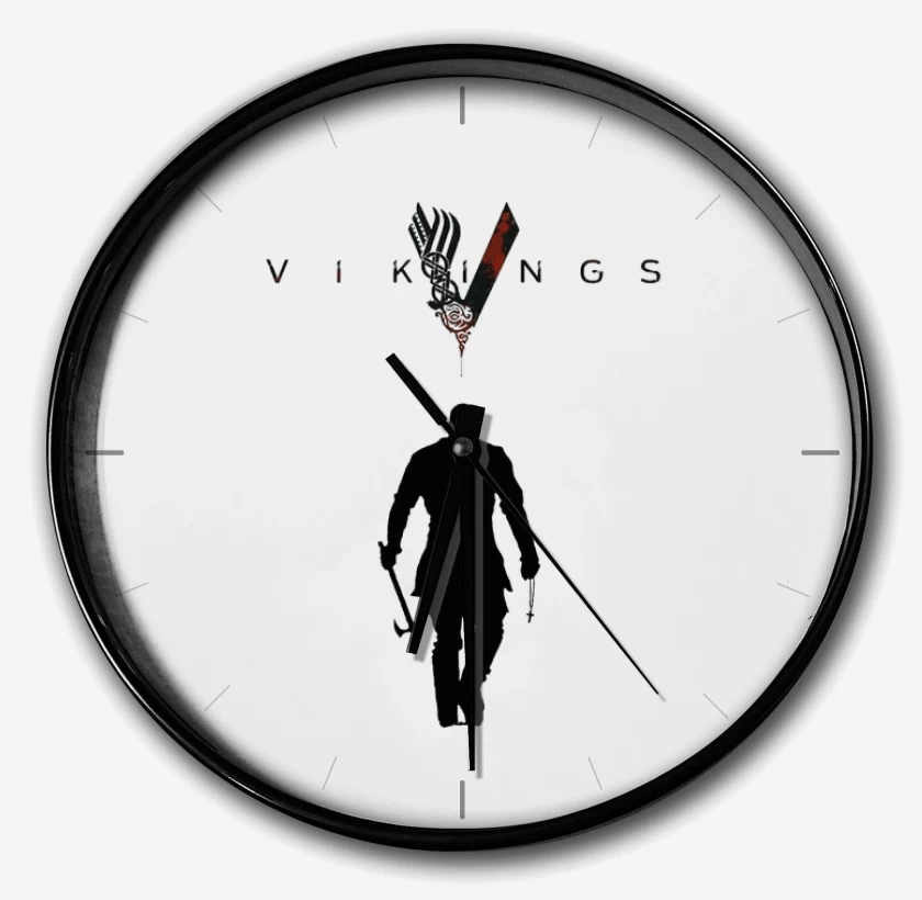 Reloj Blanco de Vikings ragnar