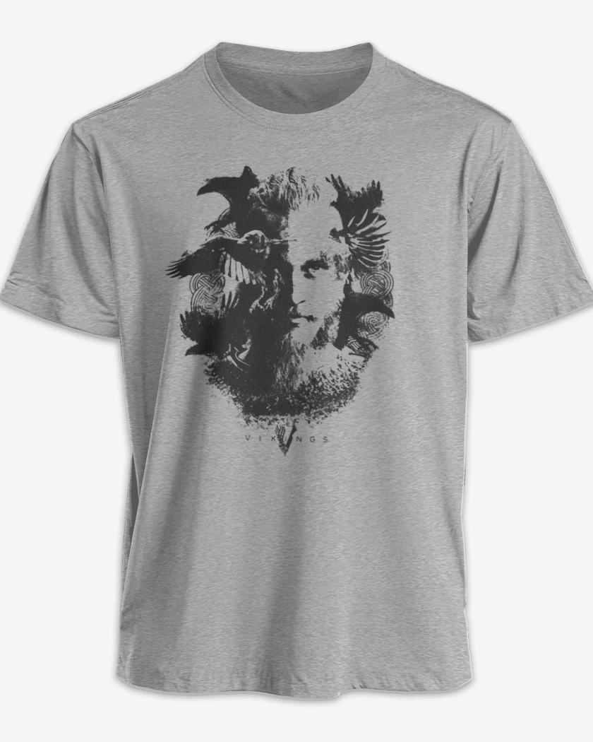 Polera Ragnar cuervos