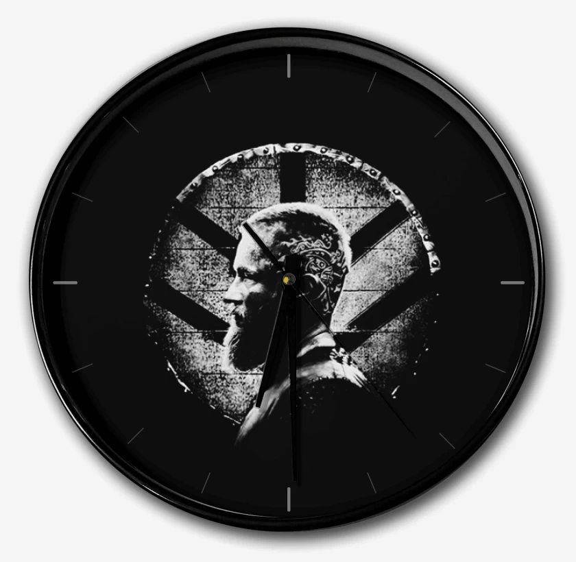Reloj Negro de Ragnar escudo