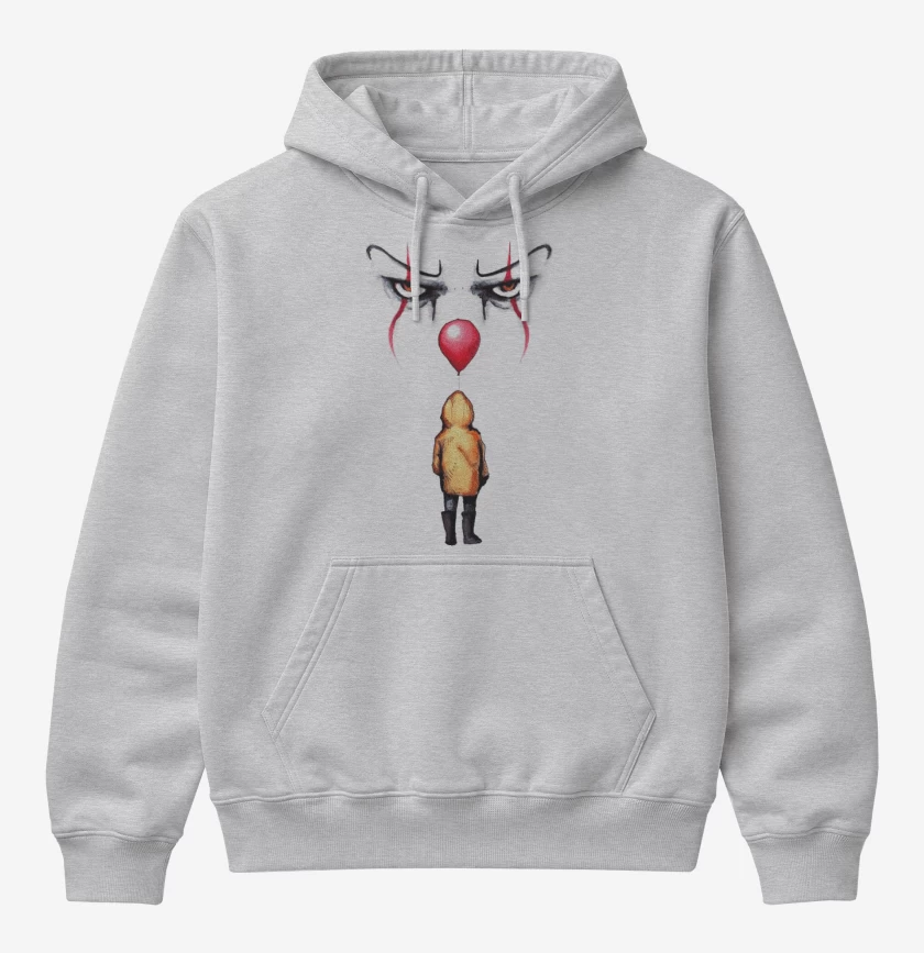 Poleron Canguro básico Gris Melange de It georgie