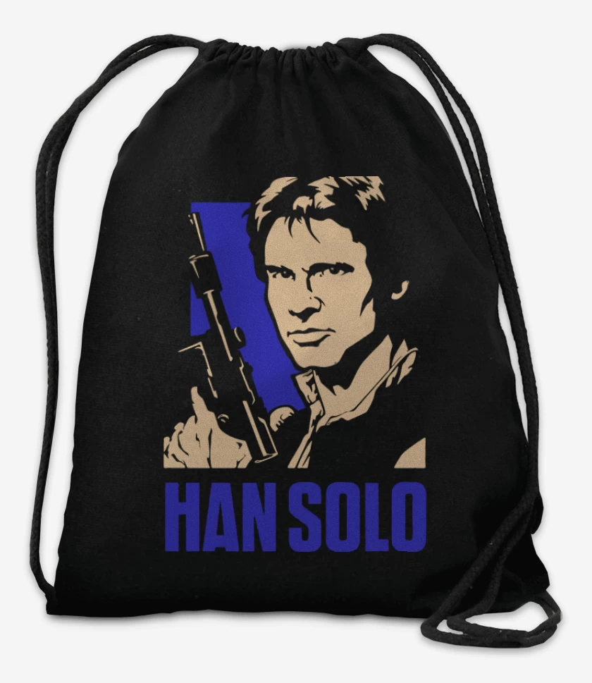 Mochila Negro de Han solo blaster