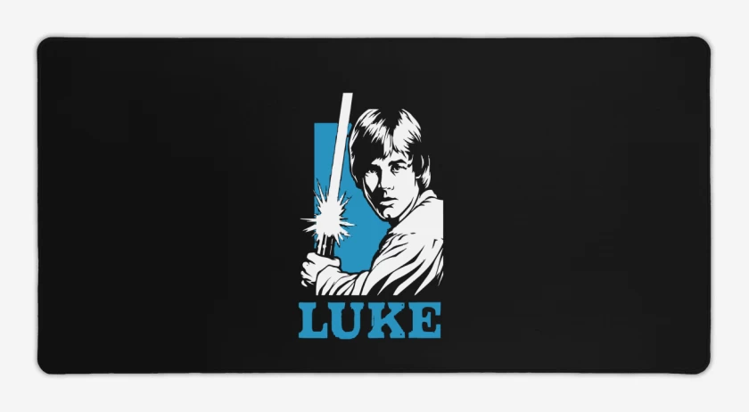 Mouse pad Gamer luke skywalker sable