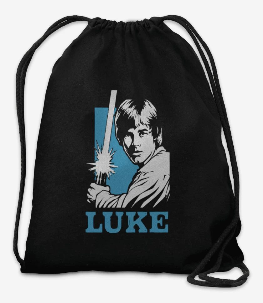 Mochila Negro de luke skywalker sable