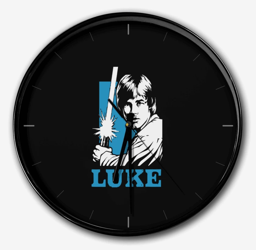 Reloj Negro de luke skywalker sable