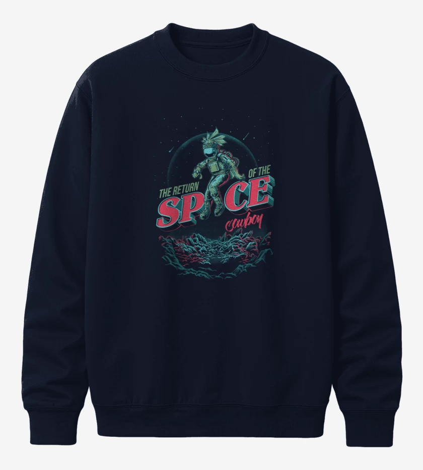 Poleron polo Azul Marino de Space cowboy